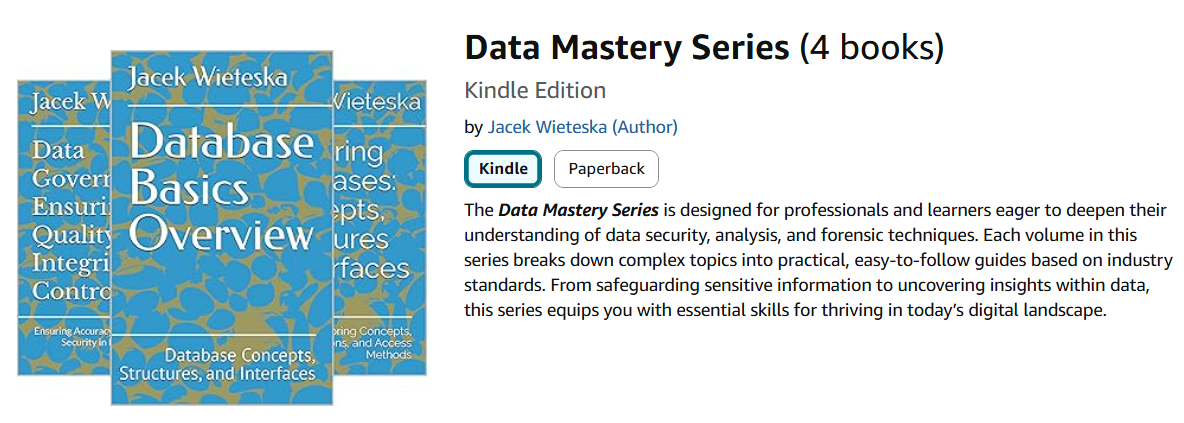 Data Mastery Series