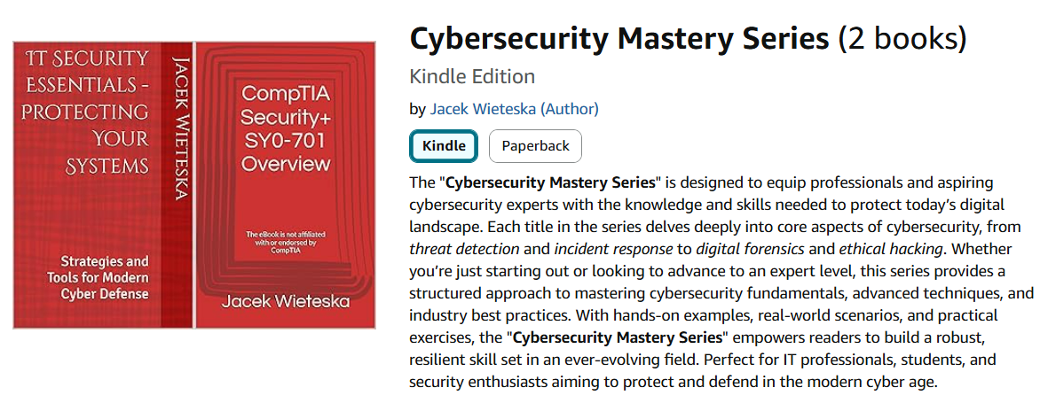 Cybersecurity Mastery Series